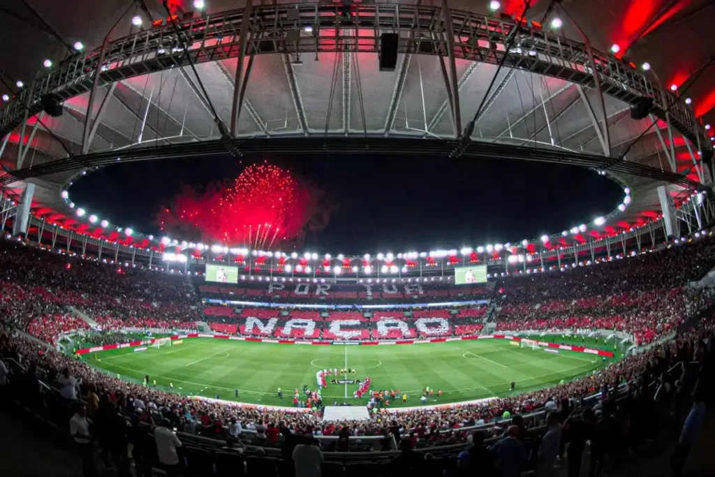 torcida do flamengo no estádio